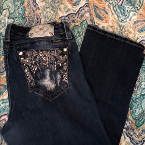 Miss me crop jeans